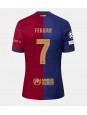 Barcelona Ferran Torres #7 Domácí Dres 2024-25 Krátký Rukáv